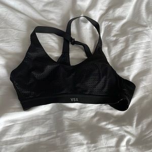 Black victoria’s secret workout bra